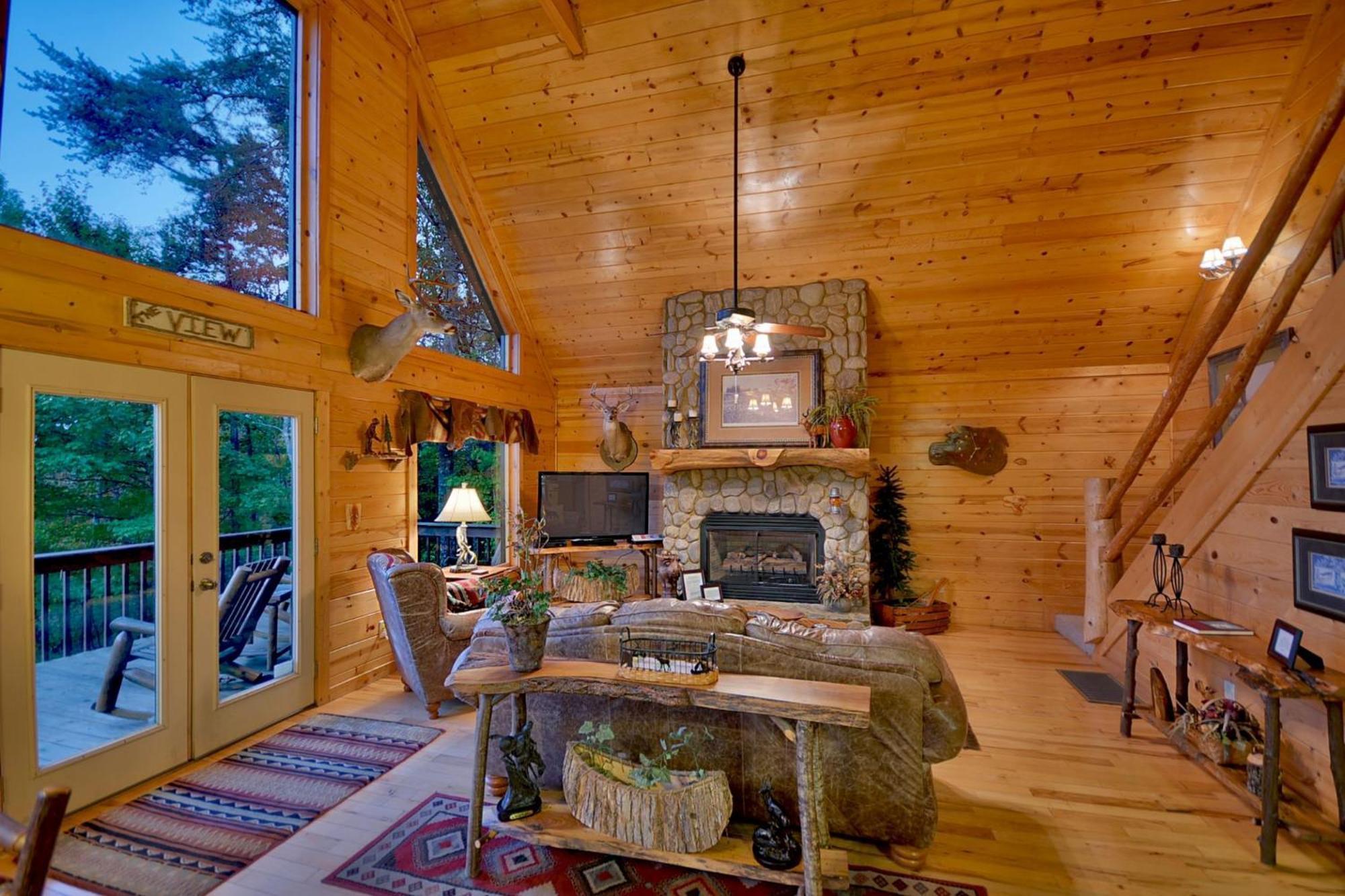The View Sweeping Mountain Views Gas Fireplace Game Room Hot Tub Blue Ridge Exteriör bild