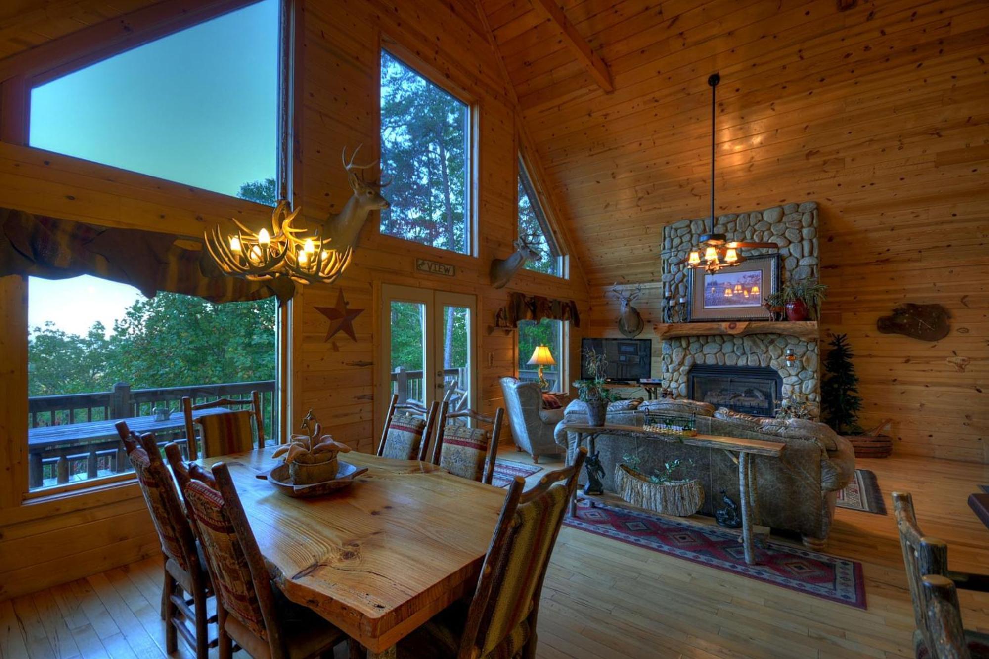The View Sweeping Mountain Views Gas Fireplace Game Room Hot Tub Blue Ridge Exteriör bild
