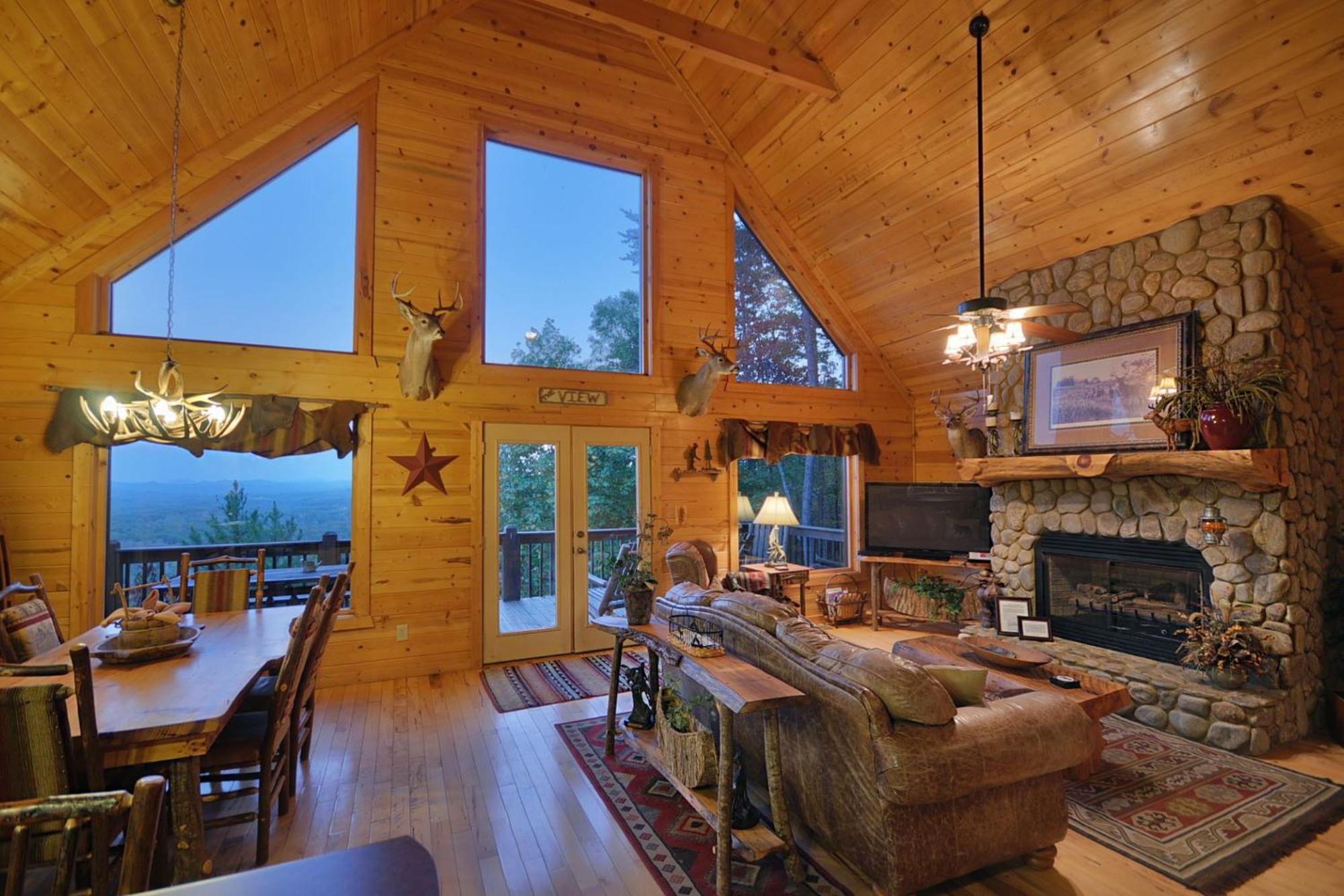 The View Sweeping Mountain Views Gas Fireplace Game Room Hot Tub Blue Ridge Exteriör bild