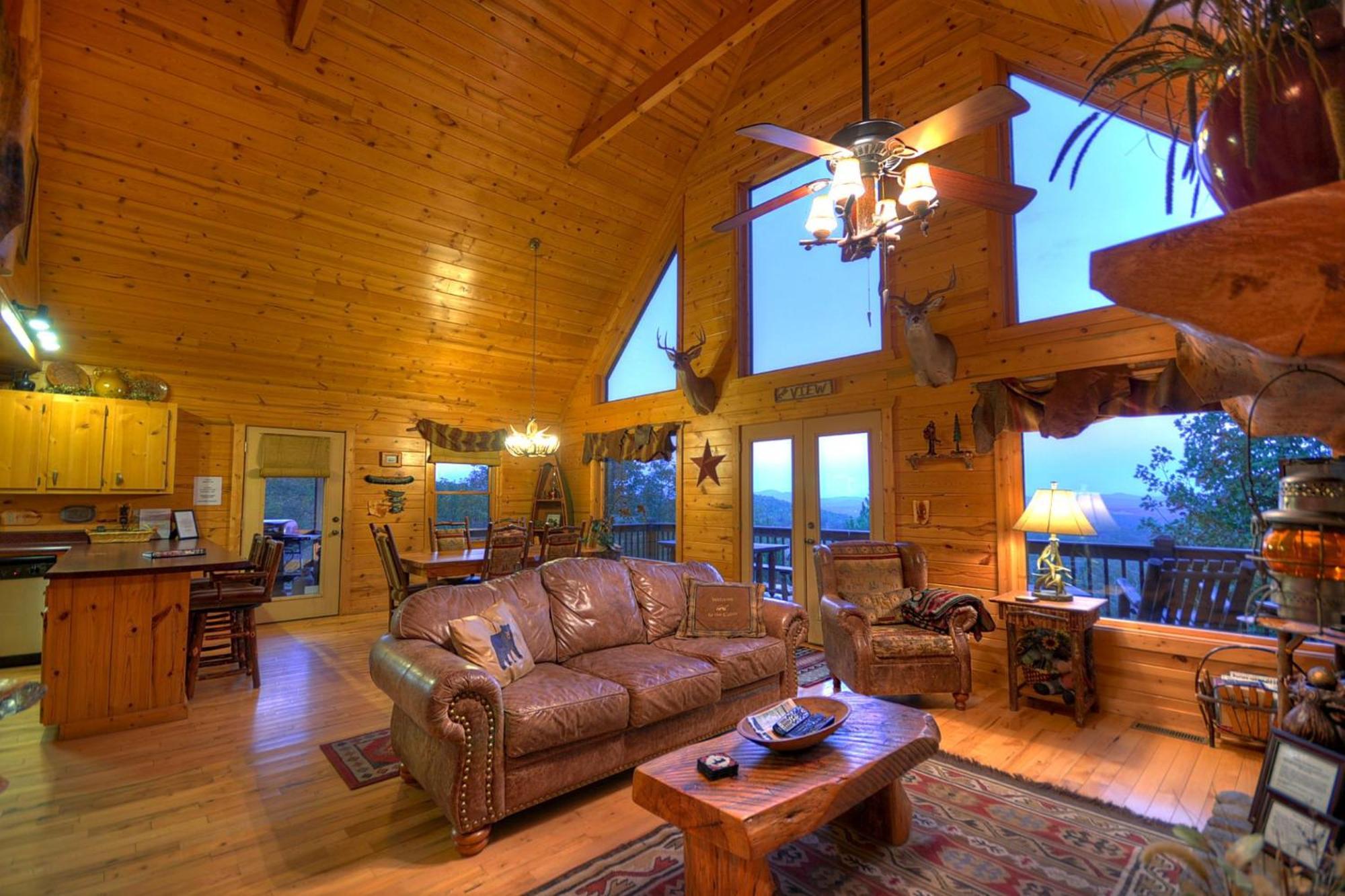 The View Sweeping Mountain Views Gas Fireplace Game Room Hot Tub Blue Ridge Exteriör bild